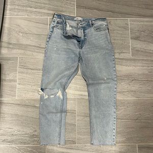 Abercrombie, the skinny high rise jeans